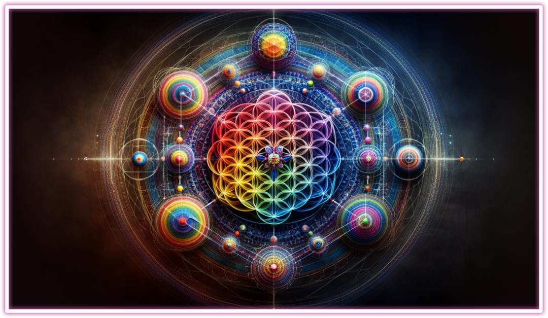 An image for the Infinite1 Brand blog post Sacred Geometry - The Blueprint of Reality
