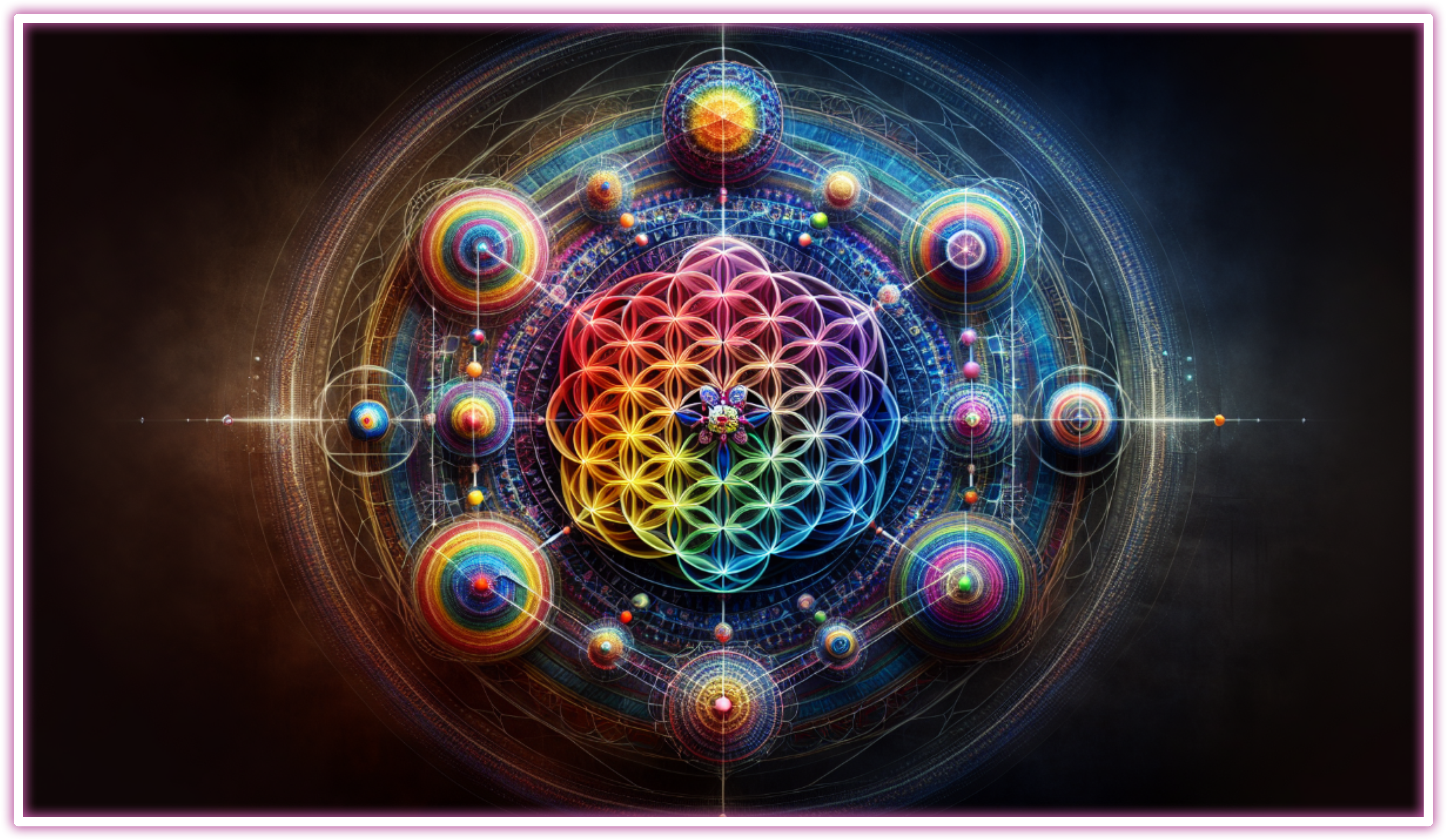 An image for the Infinite1 Brand blog post Sacred Geometry - The Blueprint of Reality