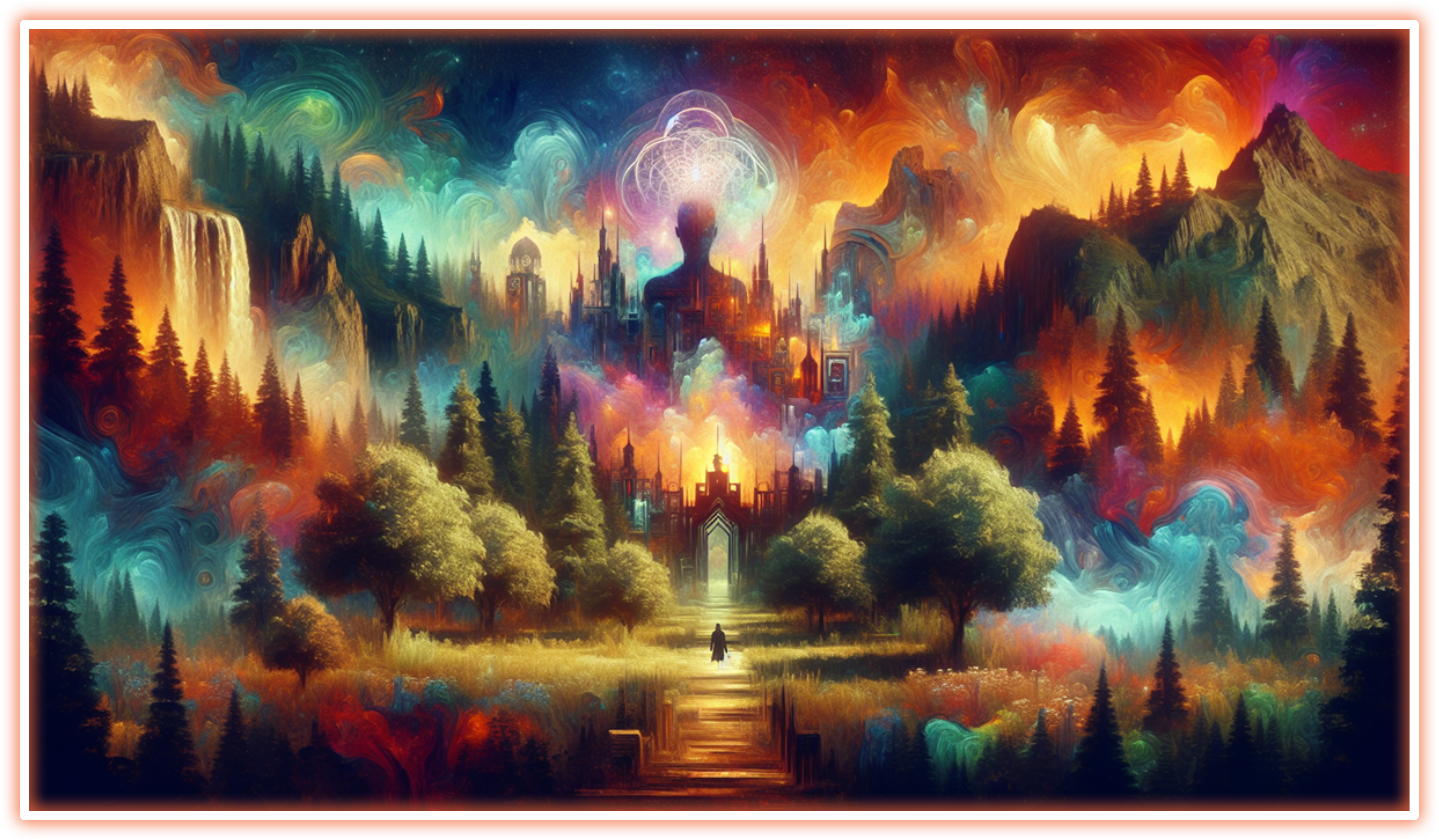 An image created for the Infinite1 Brand blog post The Mind Is The Builder: Harnessing the Power of the Human Mind.