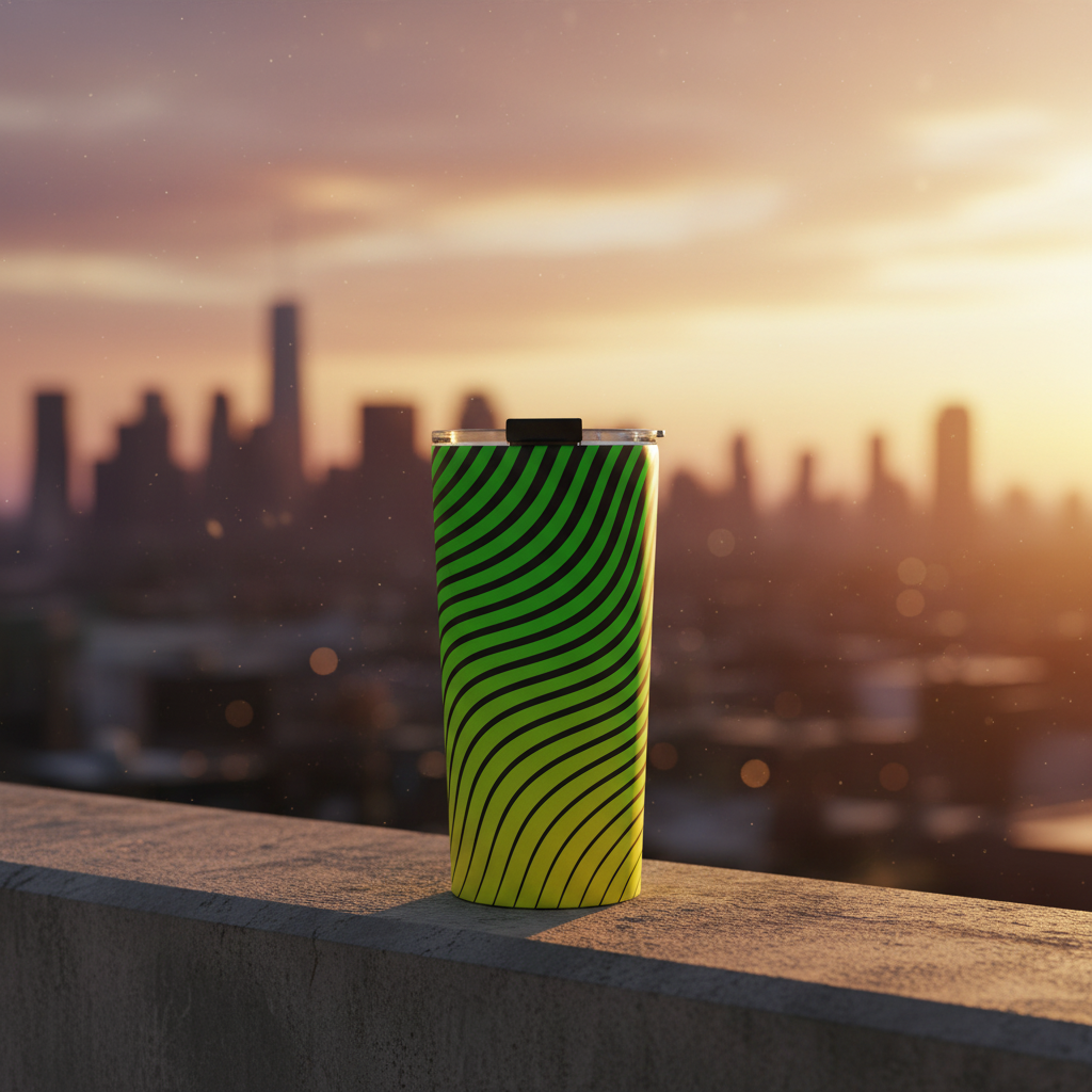 Signature Tumblers — Vibrational Man Urban Rooftop