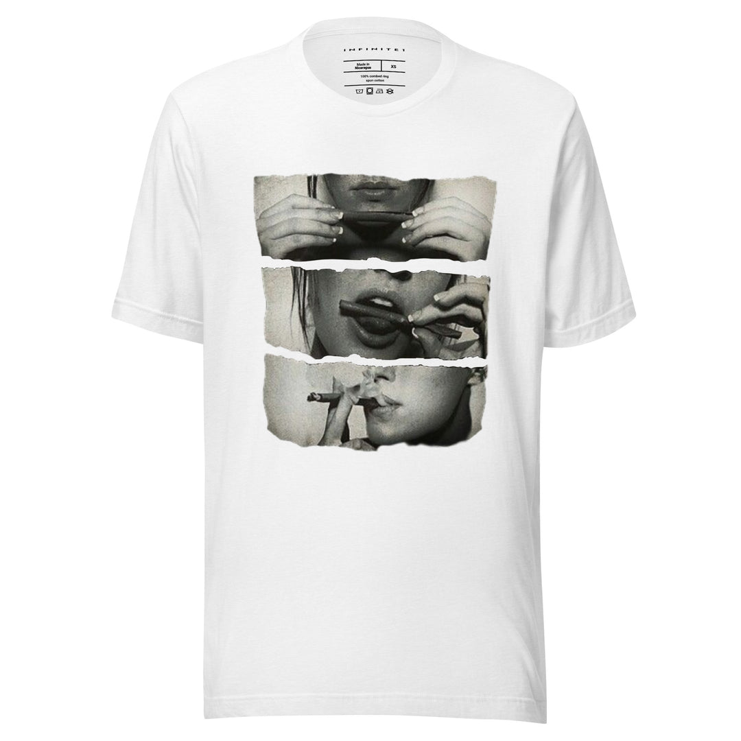 Blunt Girl Culture Theme Graphic Tee, front view | Infinite1