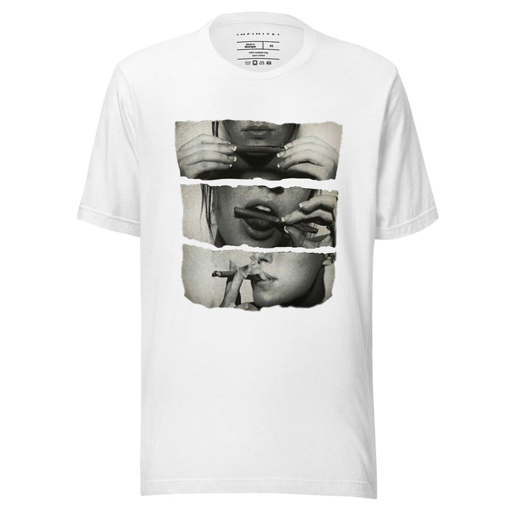 Blunt Girl Culture Theme Graphic Tee, front view | Infinite1