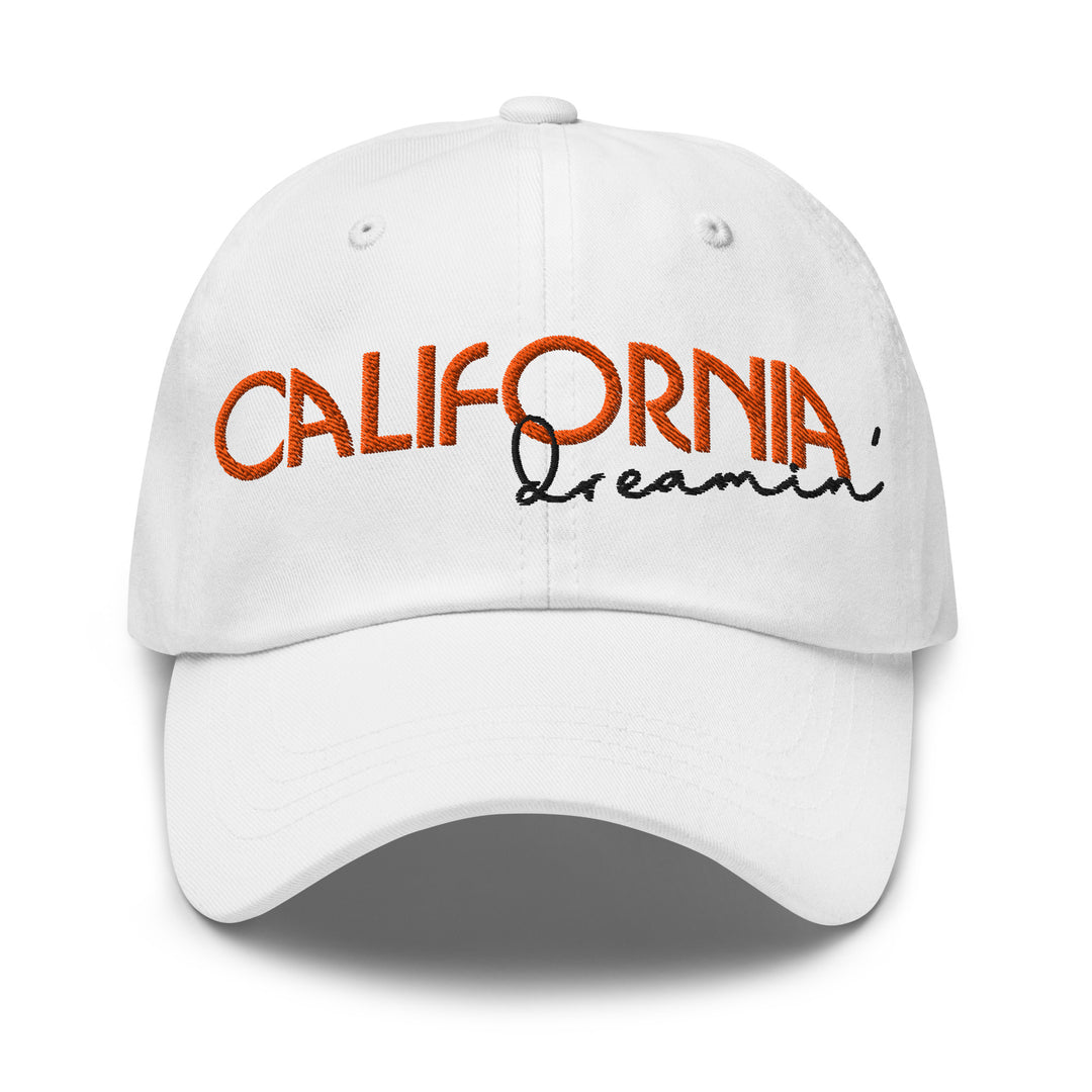 California Dreamin' Dad Hat, front view.