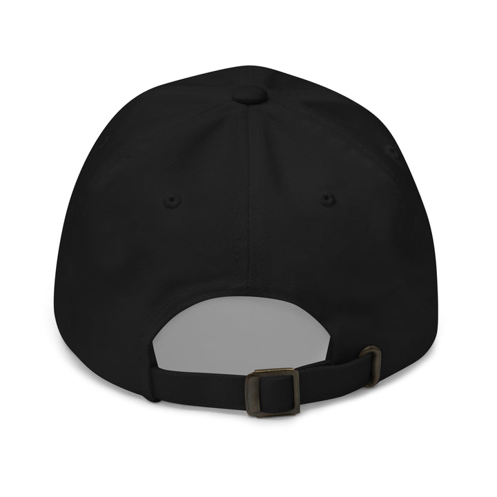 Cherry Bomb Dad Hat in Black — Back View