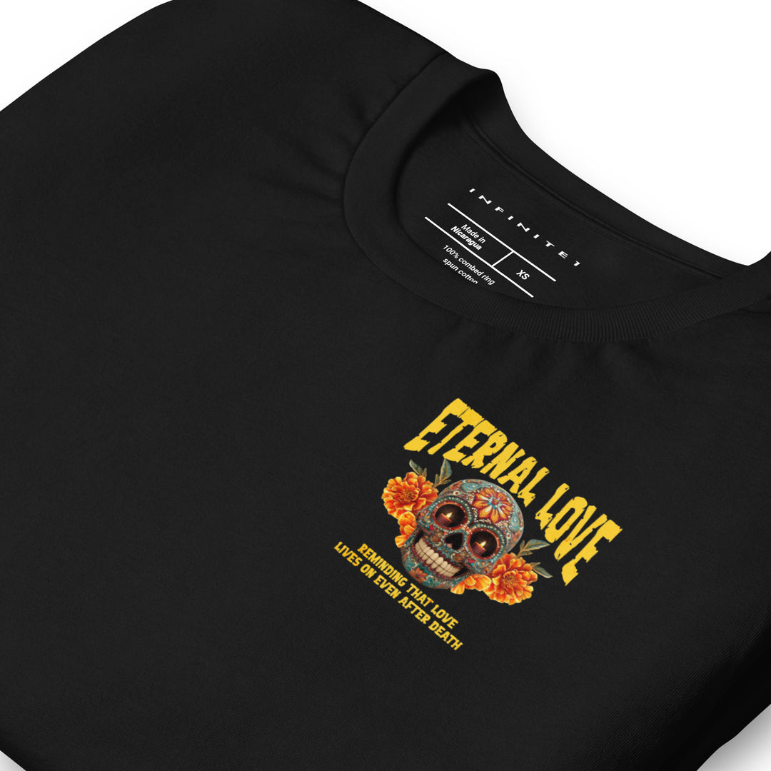 Eternal Love Graphic Tee, folded front left view.