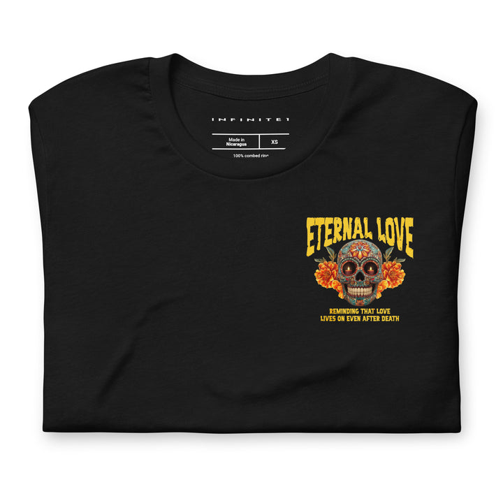 Eternal Love Graphic Tee, folded front view