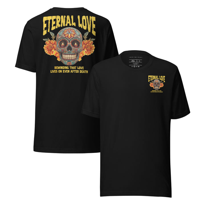 Eternal Love Graphic Tee, front and back view