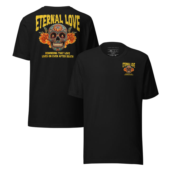 Eternal Love Graphic Tee, front and back views.