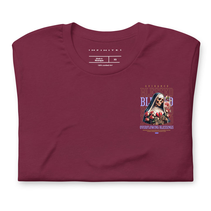 Guided And Blessed Graphic Tee, folded front view