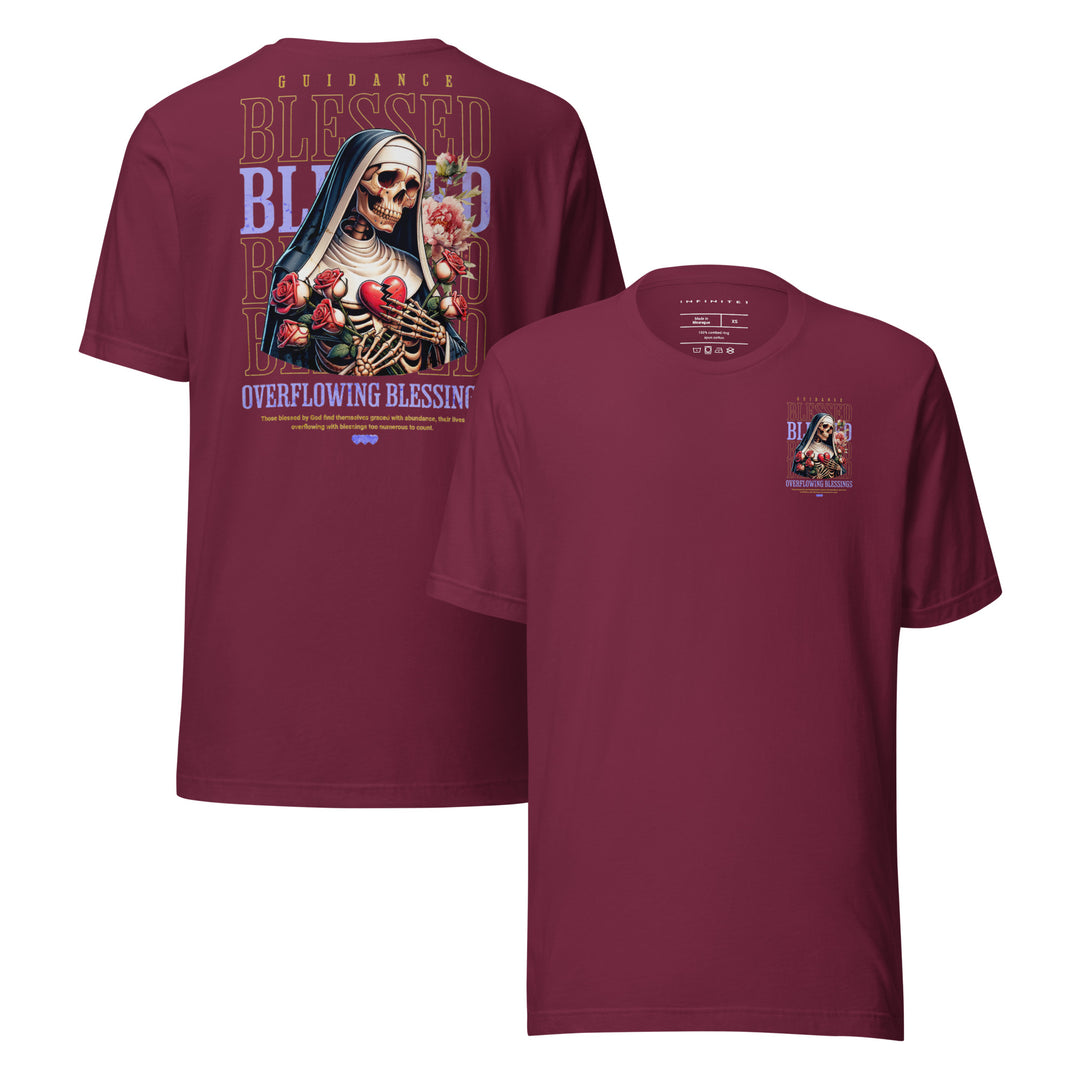 Guided And Blessed Graphic Tee, front and back view