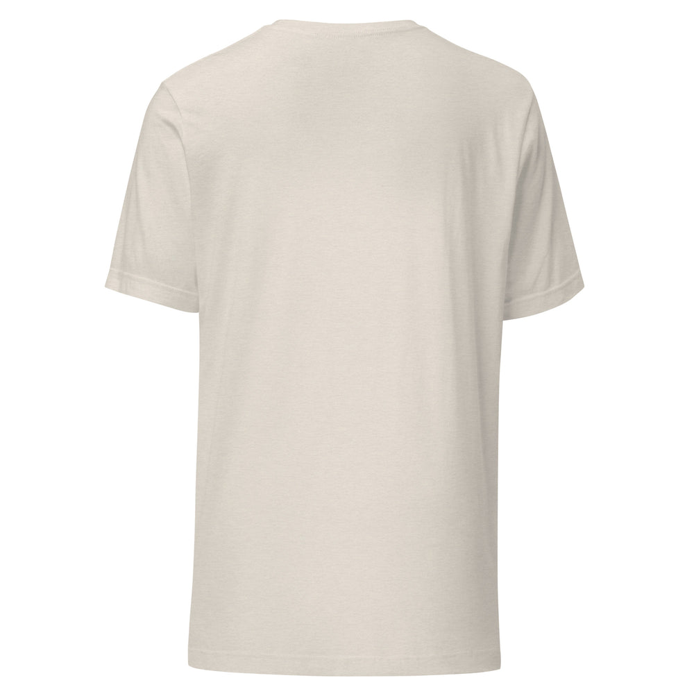 Halftone Girl Graphic Tee, back view.