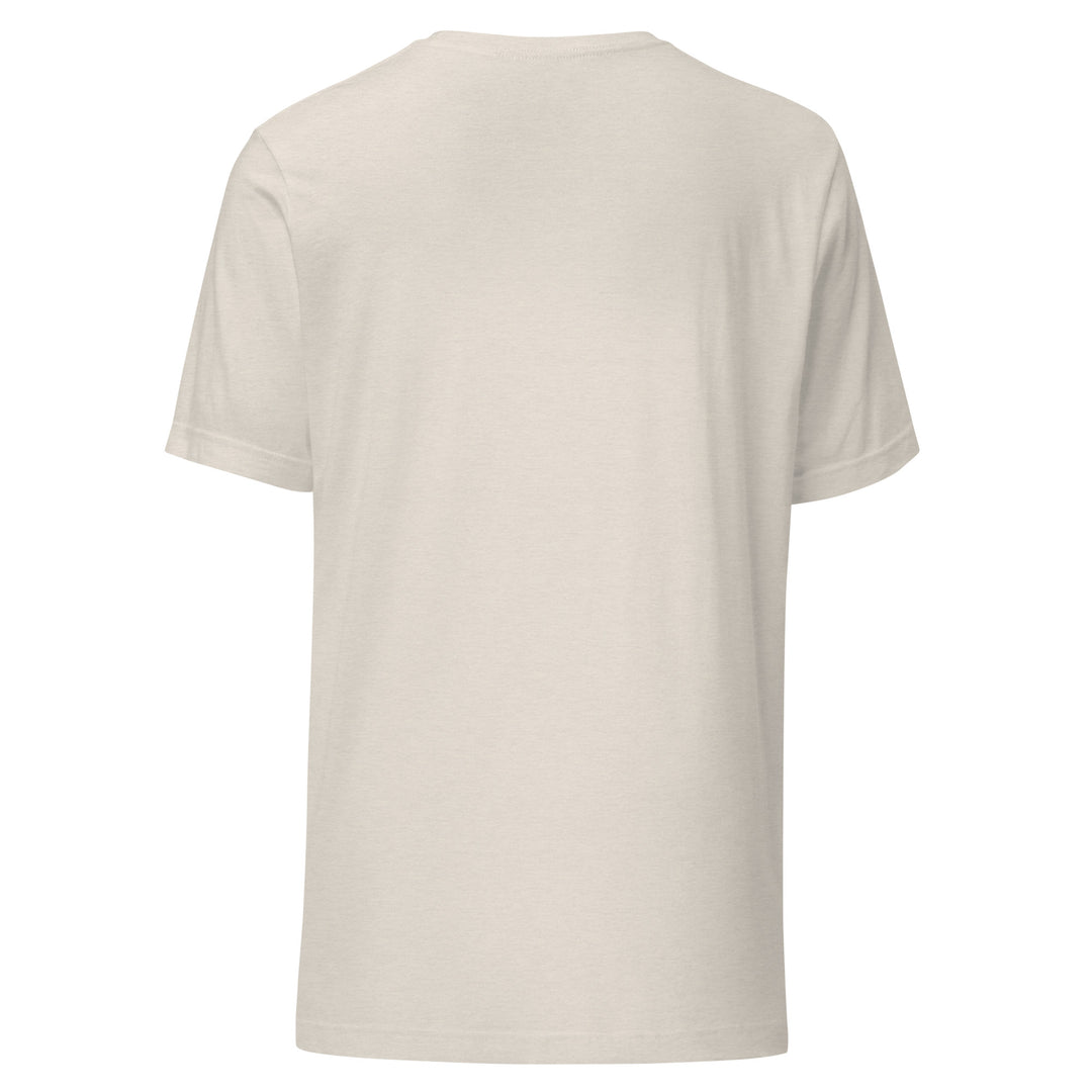 Halftone Girl Graphic Tee, back view.