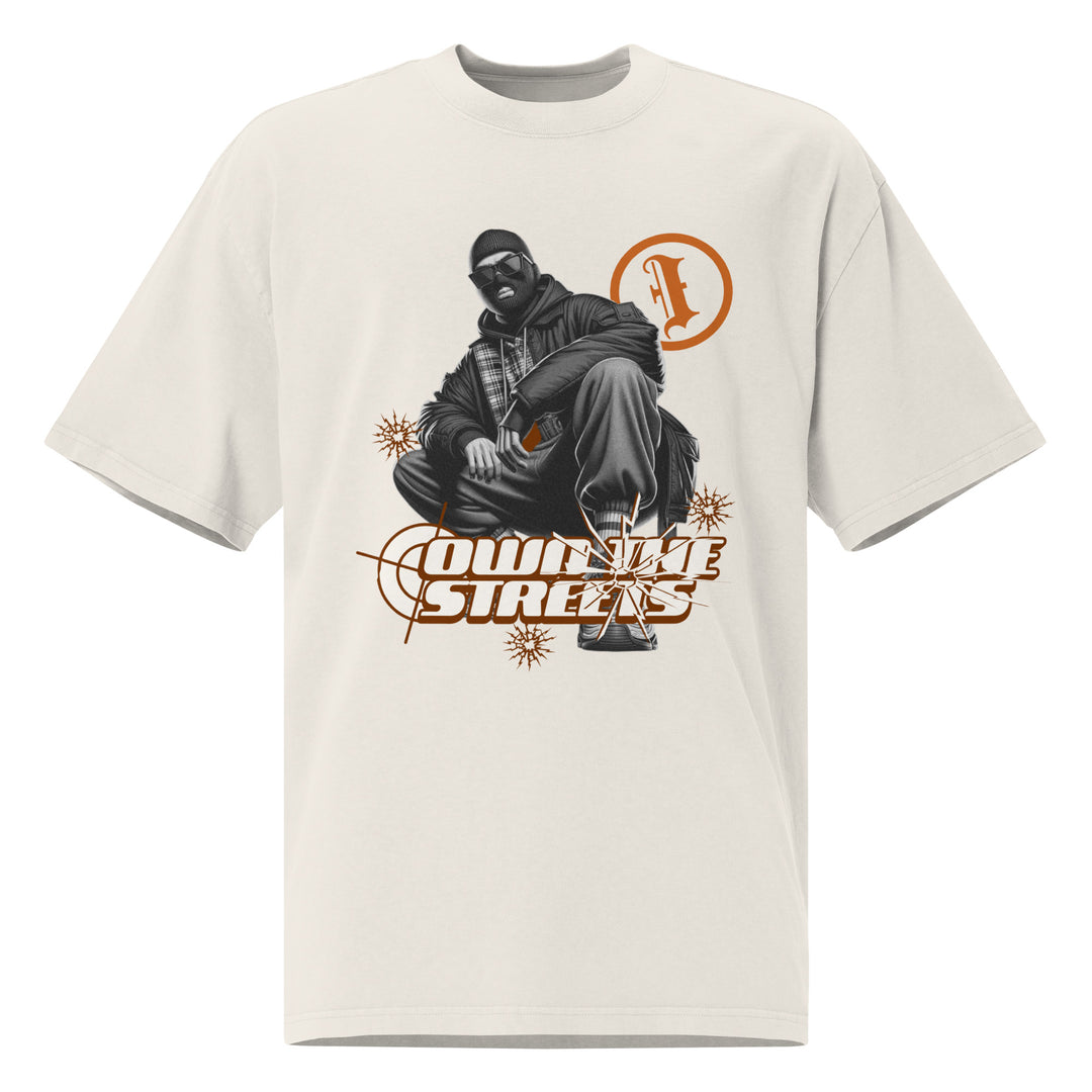 I Own The Streets Theme Graphic Tee, front view.