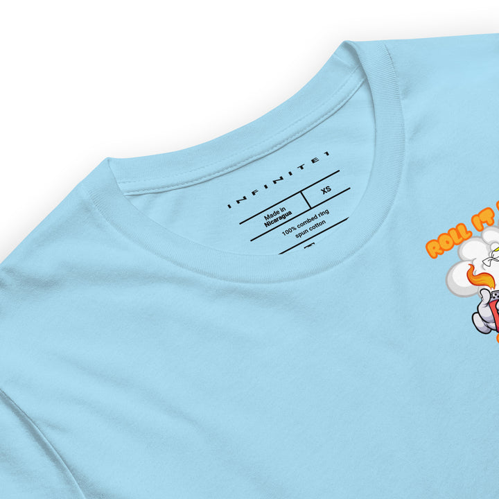 Inhale Exhale Graphic Tee, close-up front view