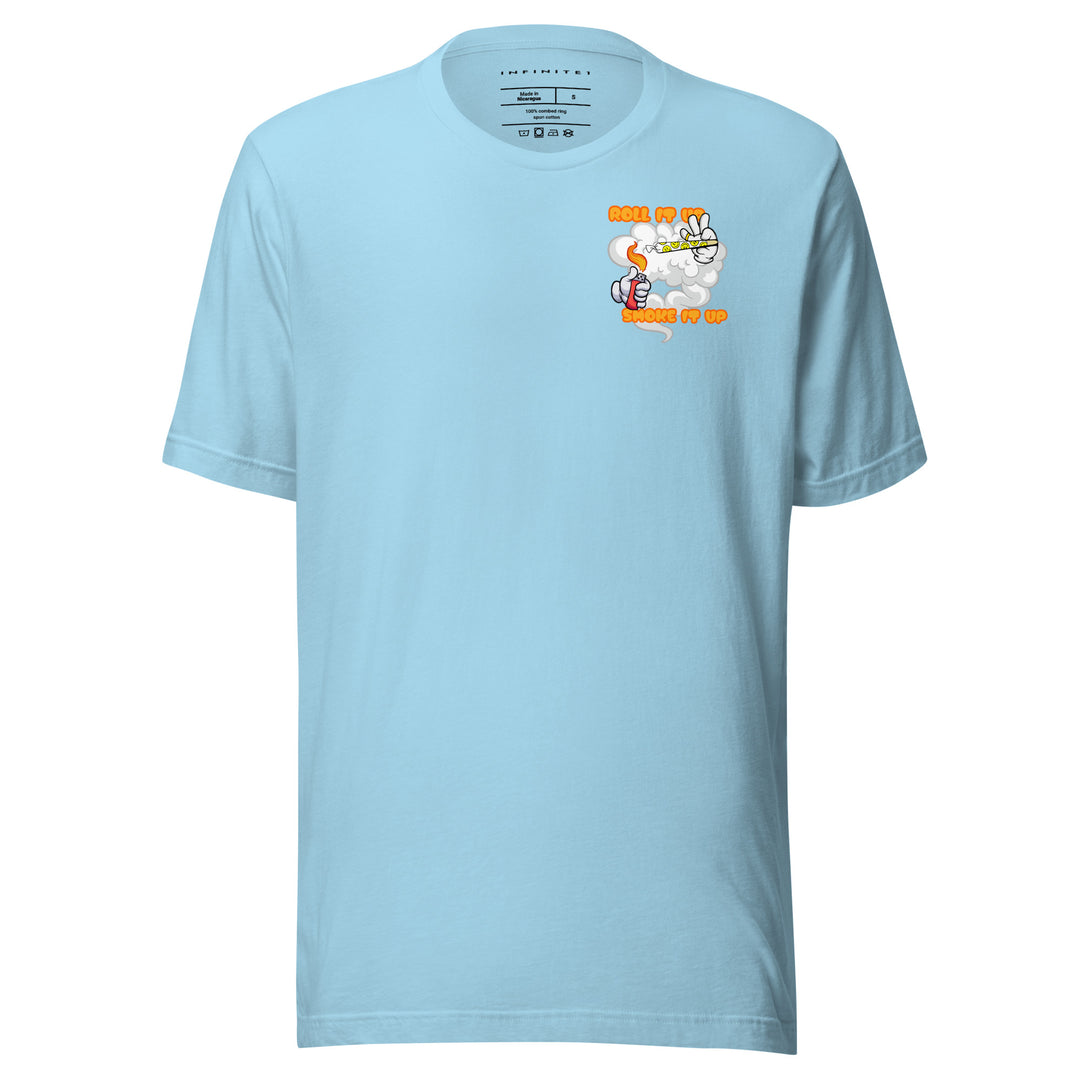 Inhale Exhale Graphic Tee, front view.
