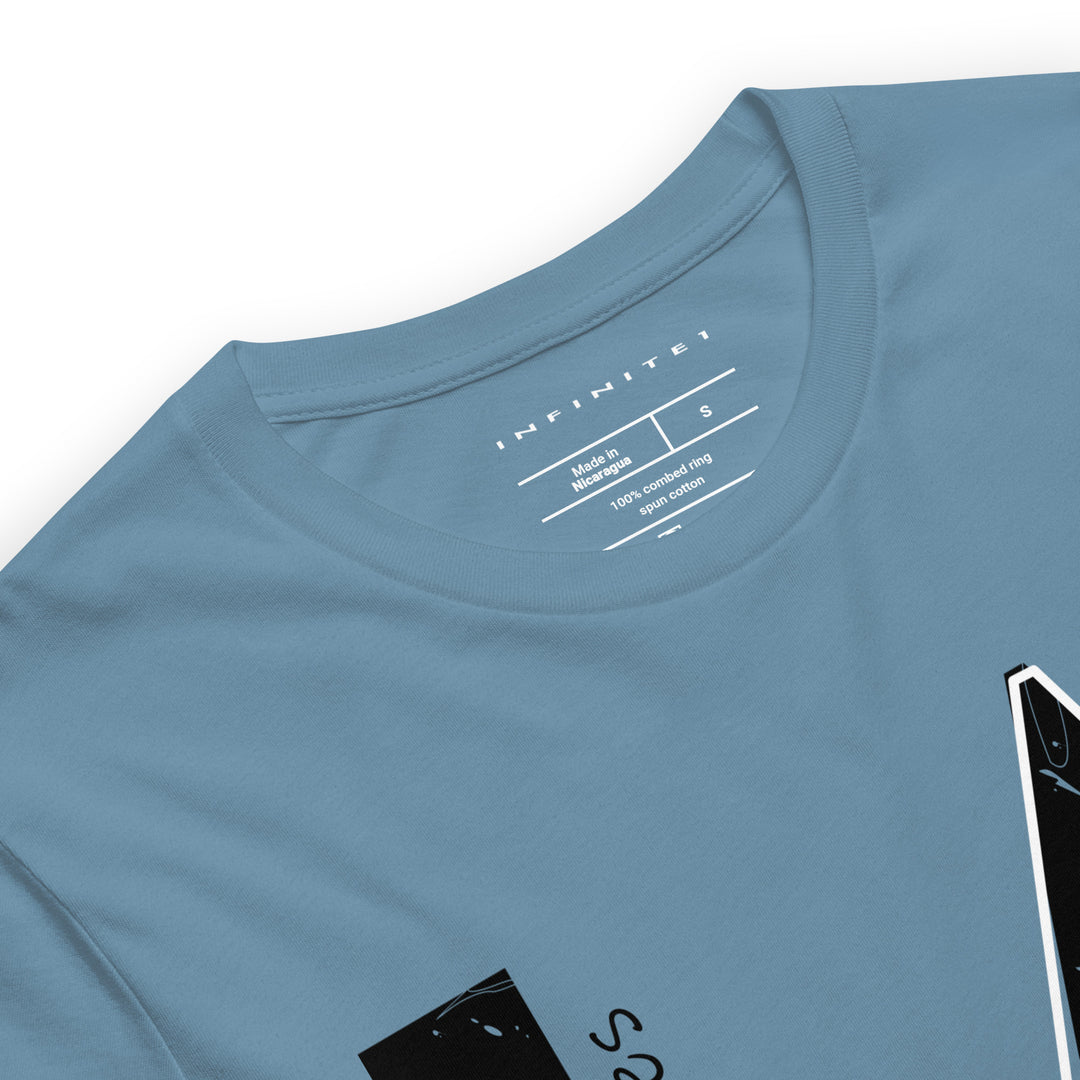 L.A. City Theme Graphic Tee, close-up front view.
