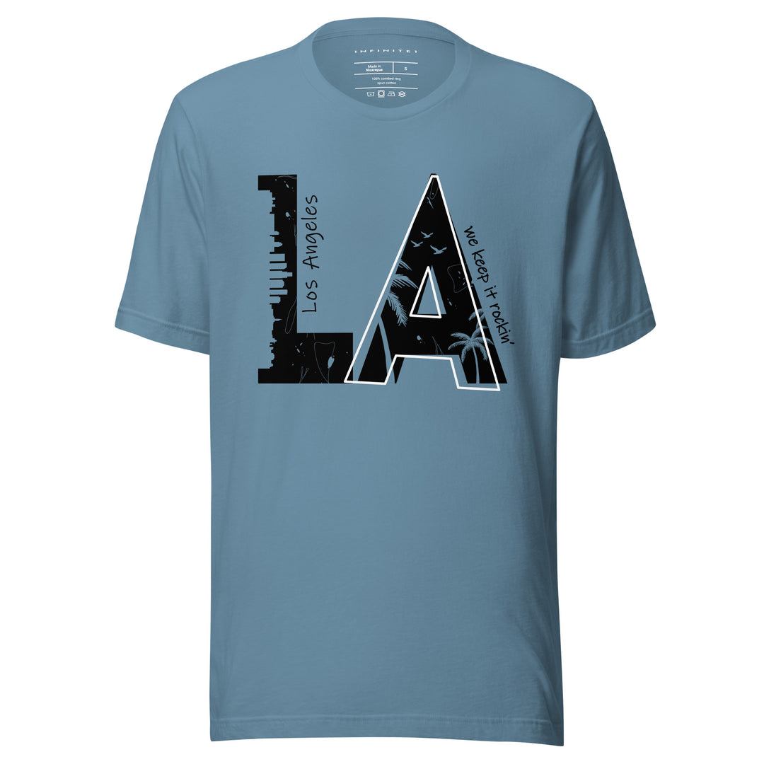 L.A. City Theme Graphic Tee, front view.