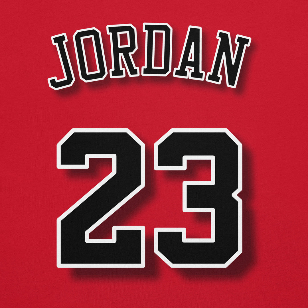 Legend 23 Tribute Graphic Tee, close-up back.