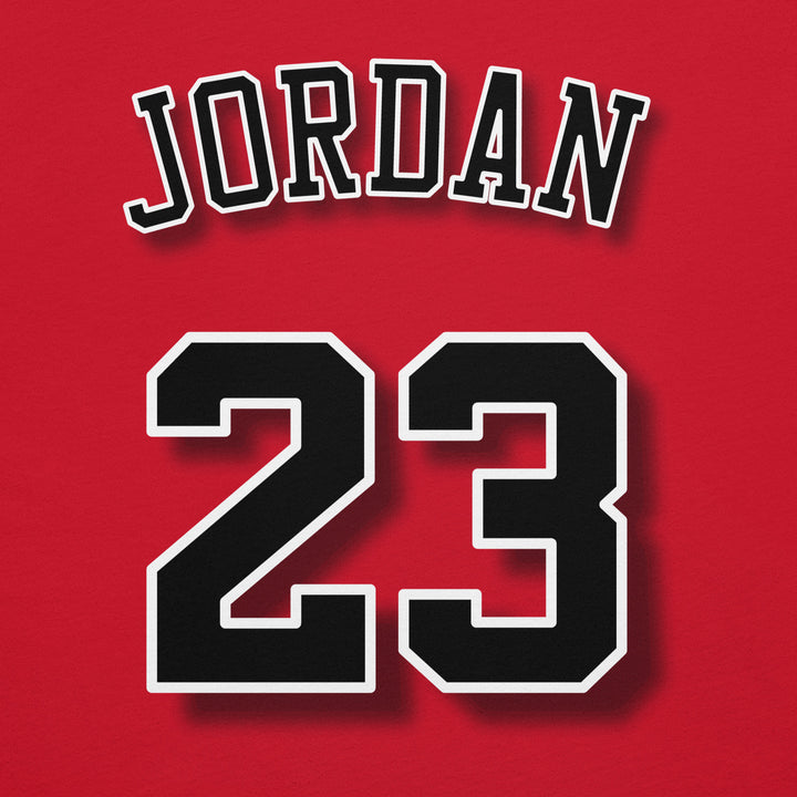 Legend 23 Tribute Graphic Tee, close-up back.