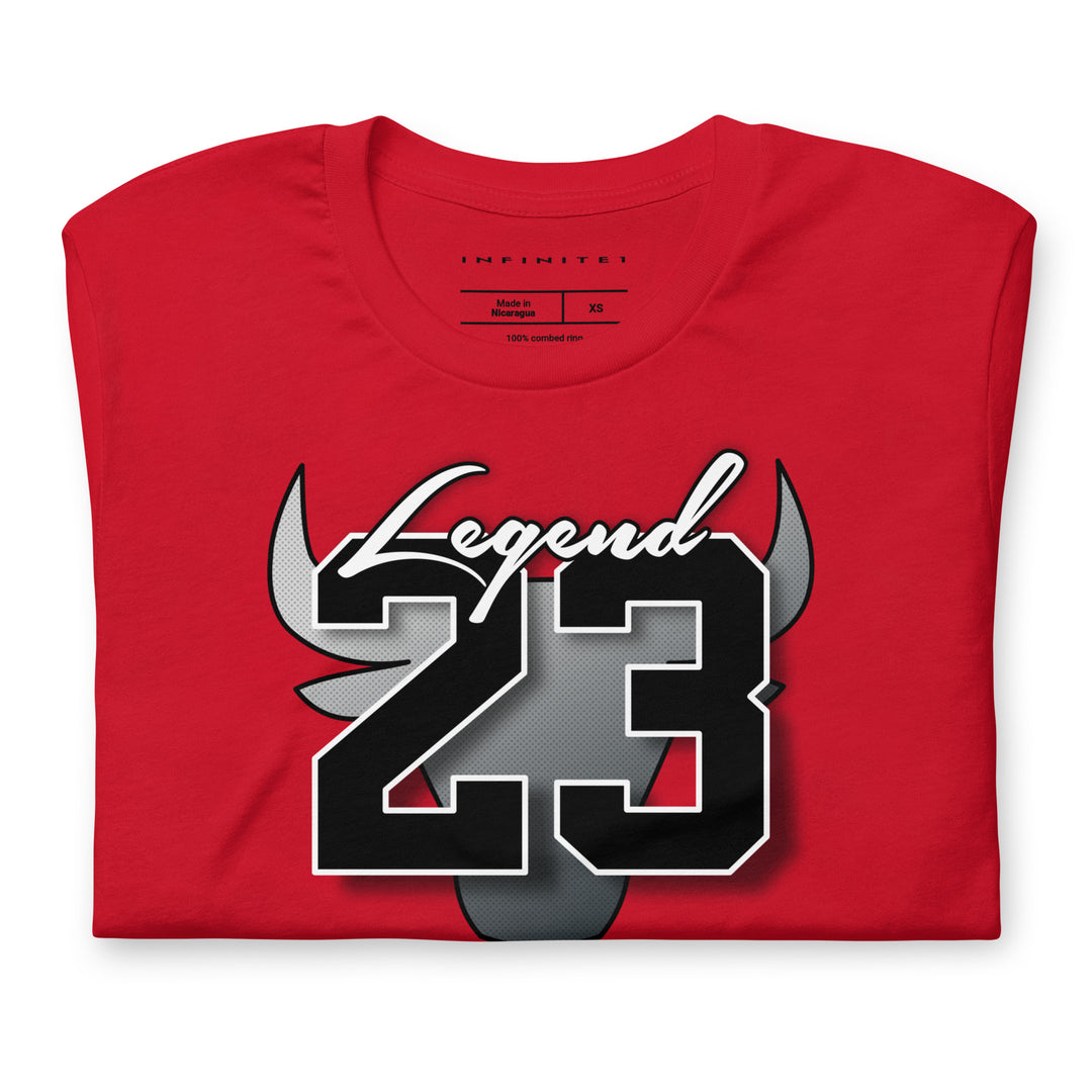 Legend 23 Tribute Graphic Tee, folded front.