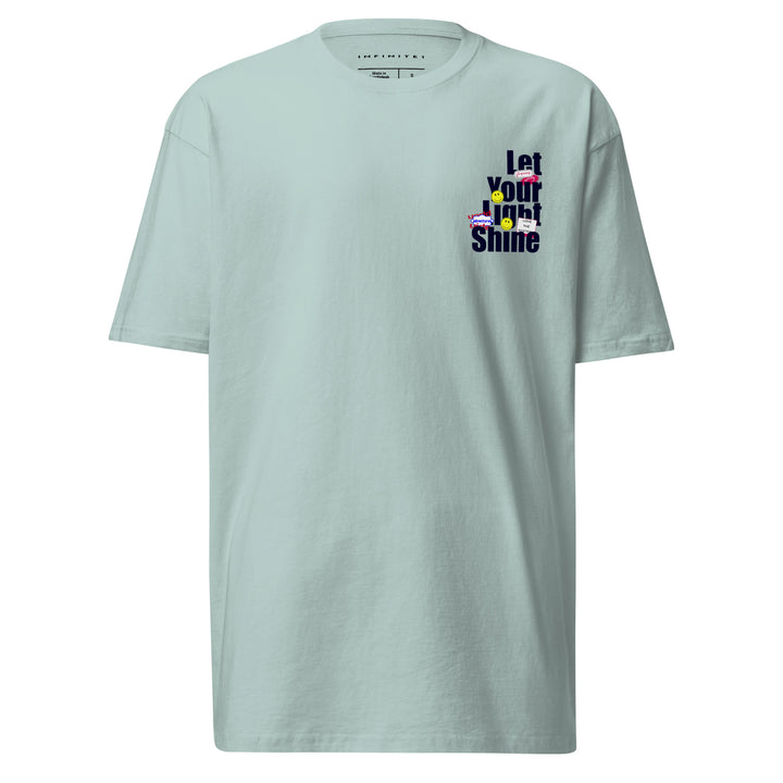 Let Your Light Shine Premium Tee, front view.