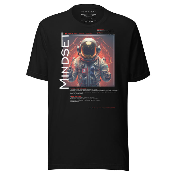 Men's Concept And Spaceman Graphic Tee, front view.