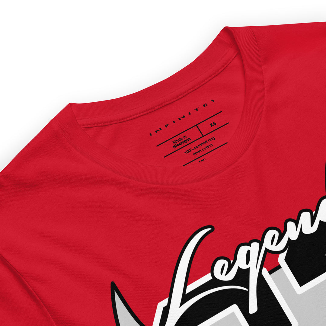 Men's Legend 23 And Tribute Casual T-shirt, close-up front view.