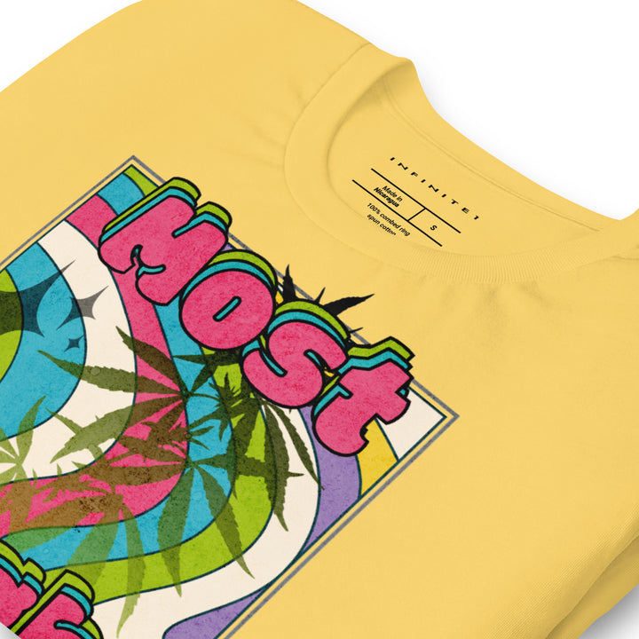 Most High Graphic Tee, folded front left view | Infinite1