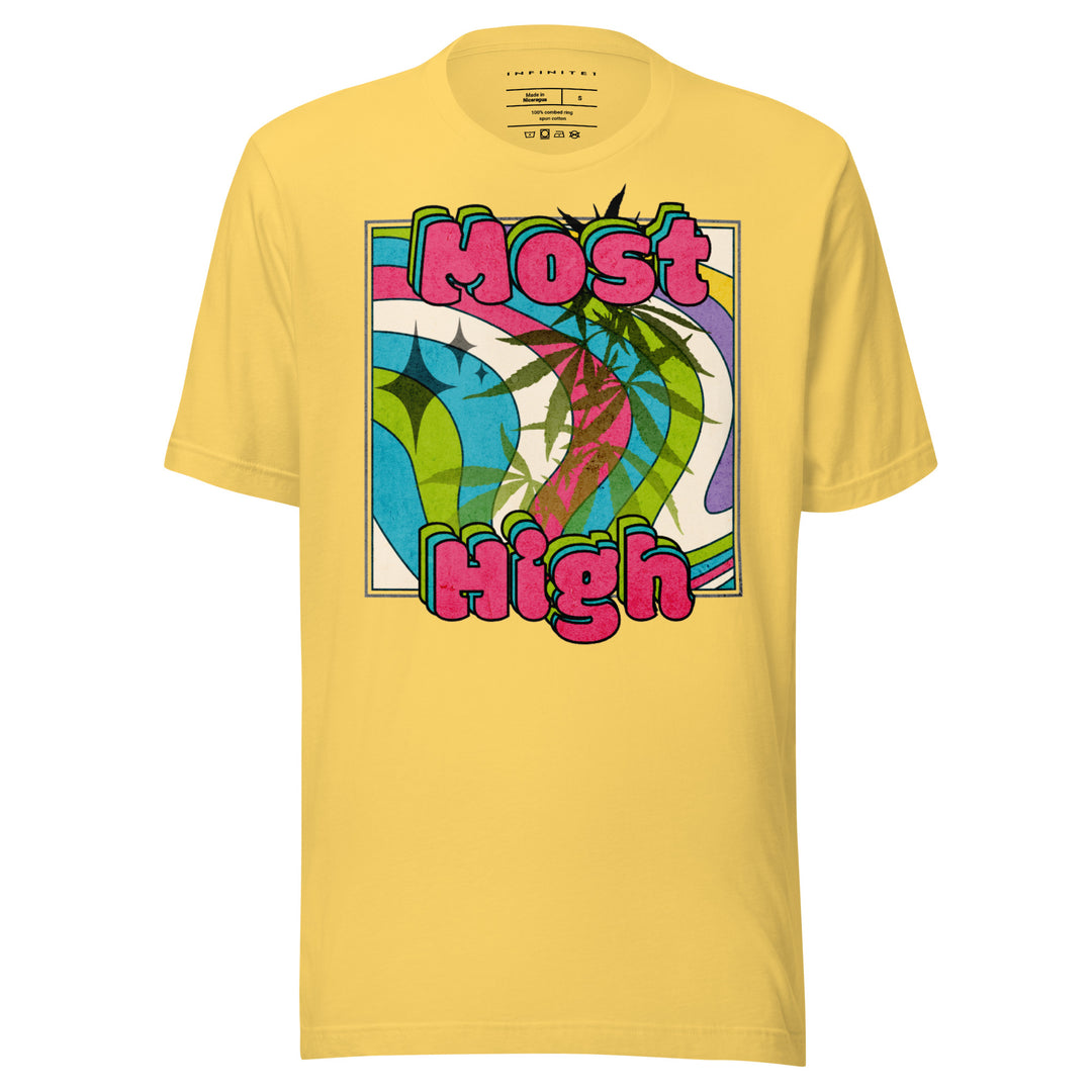 Most High Graphic Tee, front view | Infinite1