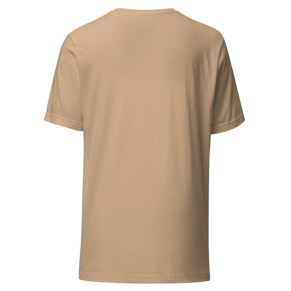 No Evil Theme Graphic Tee, back view.