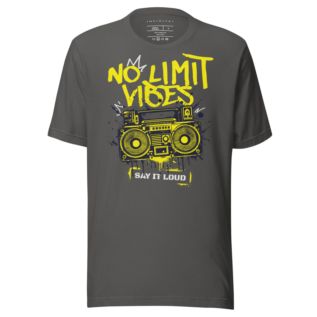 No Limit Vibes Graphic Tee, front view