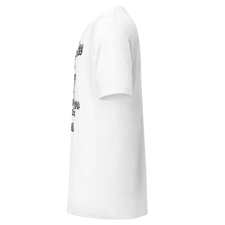 Skull &amp; Bones No Evil Theme Graphic Tee, left view | Infinite1
