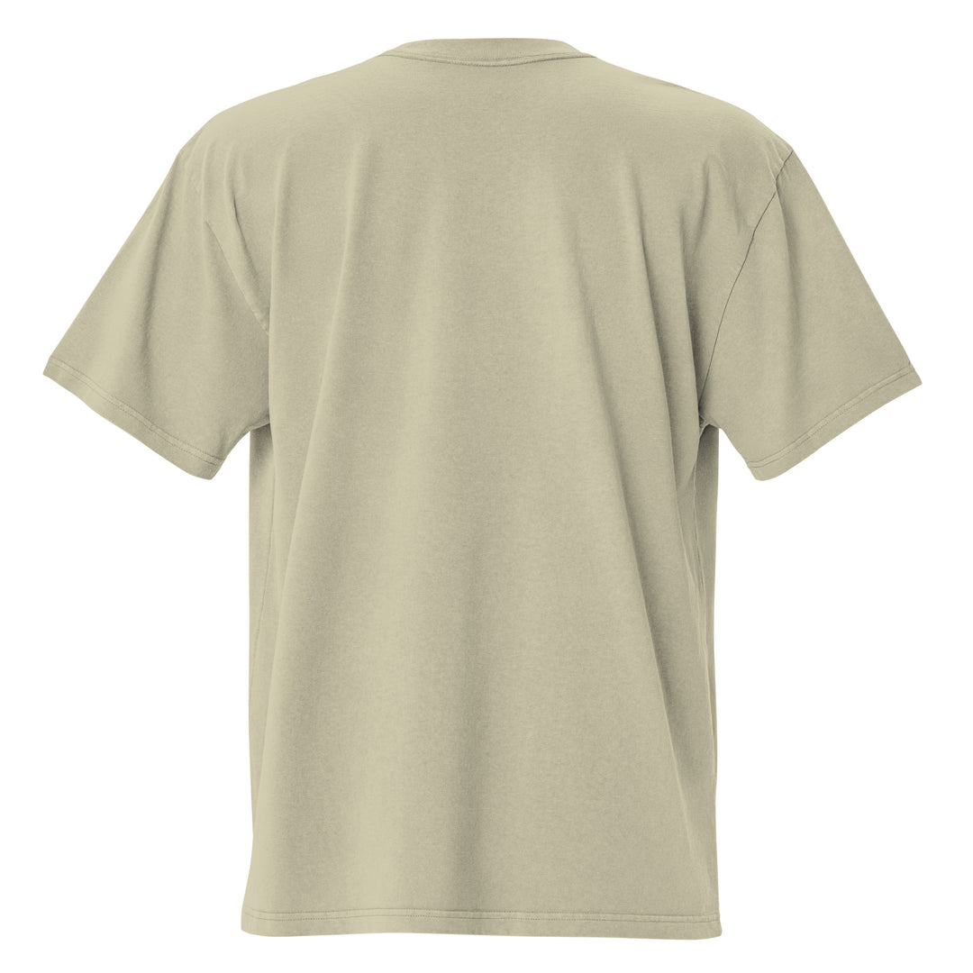 Stay Stoned Oversized Faded Graphic Tee, back view | Infinite1