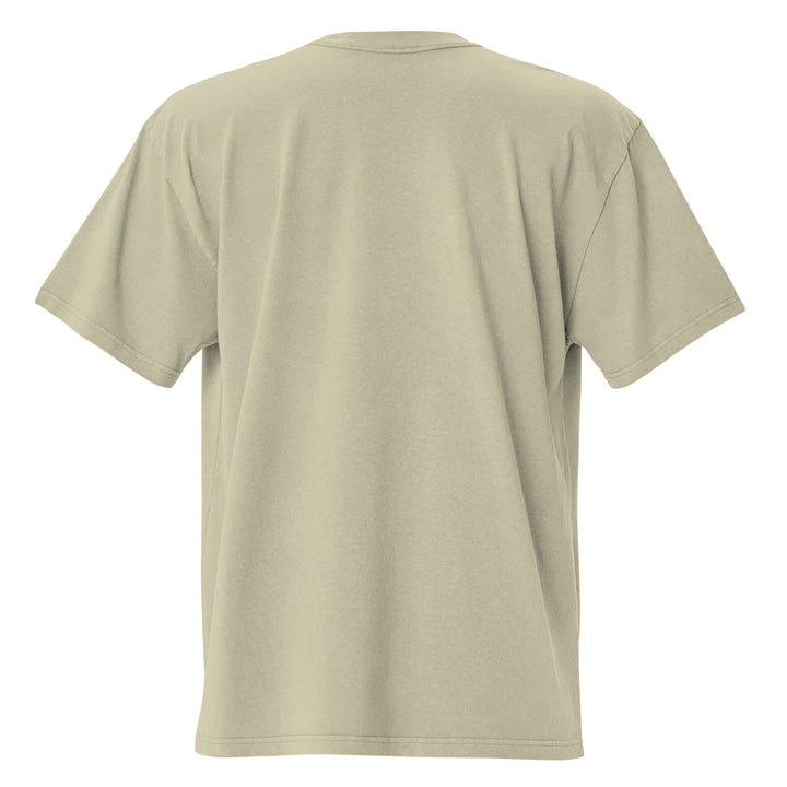 Stay Stoned Oversized Faded Graphic Tee, back view | Infinite1