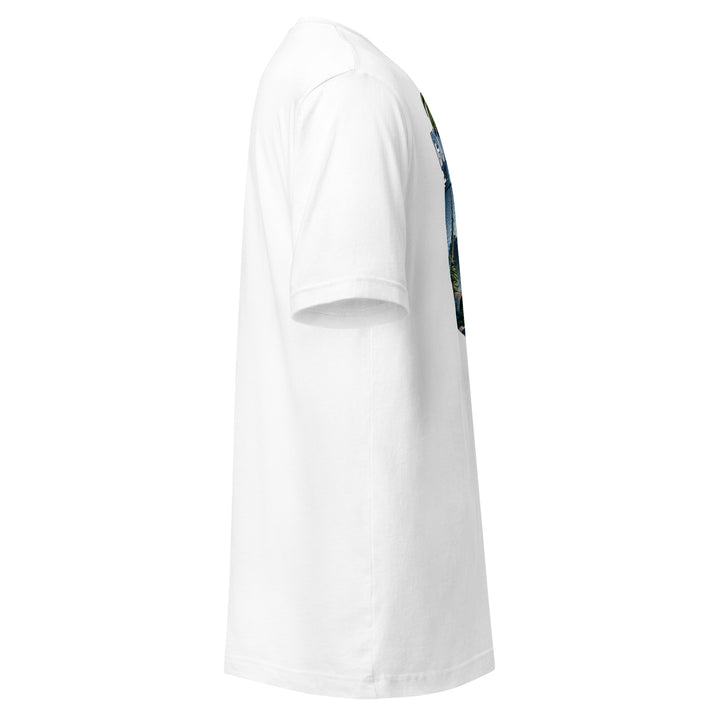 Urban Culture Graphic Tee in White, right view.
