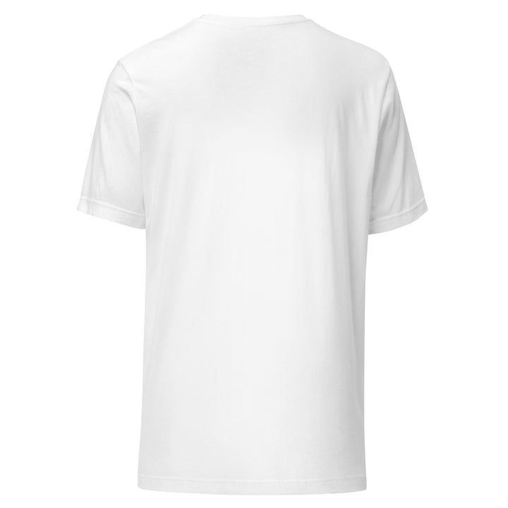 Watercolor Alien Graphic Tee, back view.