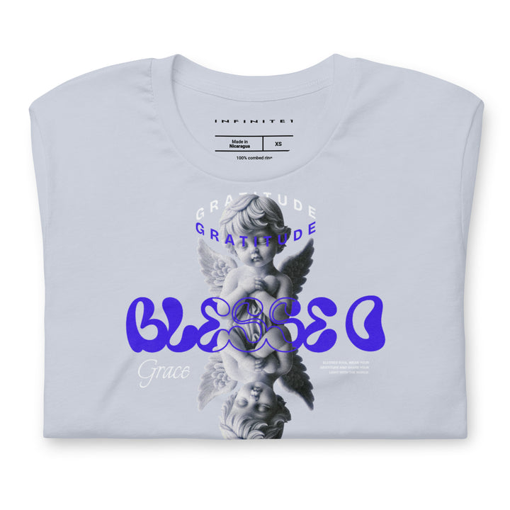 Blessed Graphic Tee, folded front view