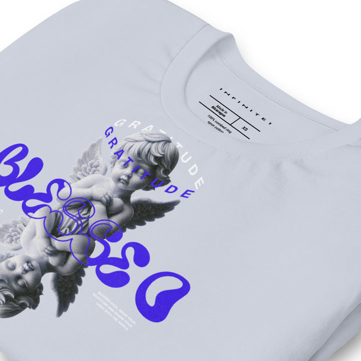 Blessed Graphic Tee, folded front left view