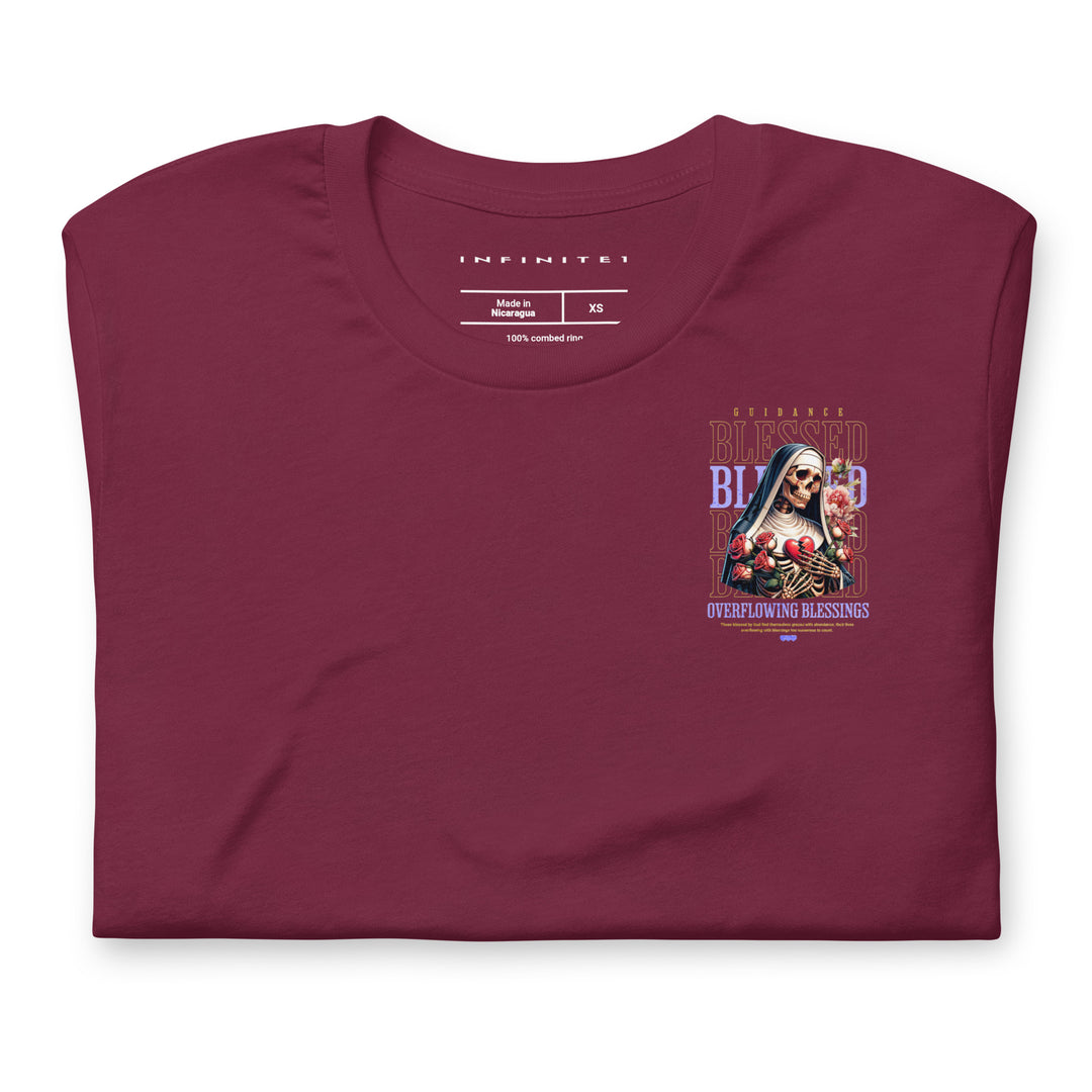 Guided And Blessed Graphic Tee, folded front view