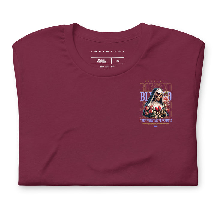 Guided And Blessed Graphic Tee, folded front view