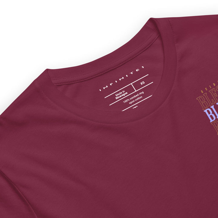 Guided And Blessed Graphic Tee, close-up front view